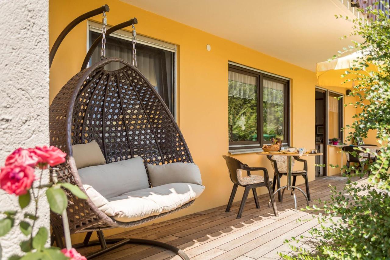 Apartamento Bett und Frühstück bei Gertrud Hergensweiler Exterior foto