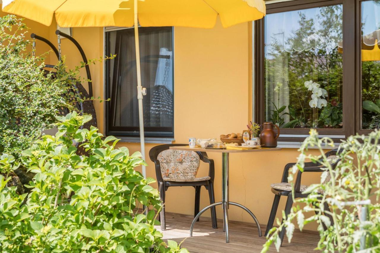 Apartamento Bett und Frühstück bei Gertrud Hergensweiler Exterior foto