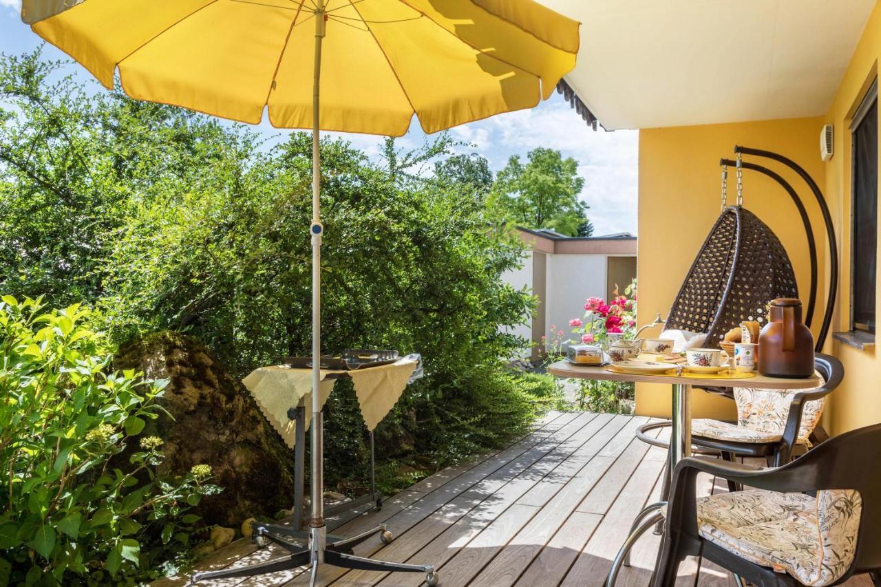 Apartamento Bett und Frühstück bei Gertrud Hergensweiler Exterior foto